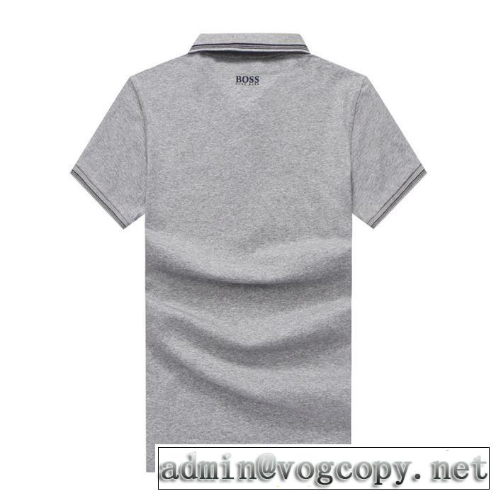 春夏の流行り2019新品 ヒューゴボス 定番が欲しい方 HUGO BOSS Tシャツ/半袖 3色可選