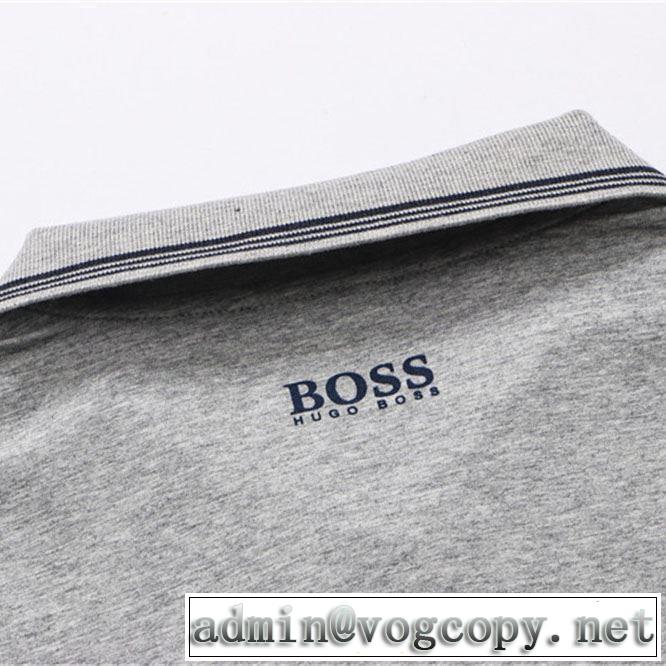 春夏の流行り2019新品 ヒューゴボス 定番が欲しい方 HUGO BOSS Tシャツ/半袖 3色可選
