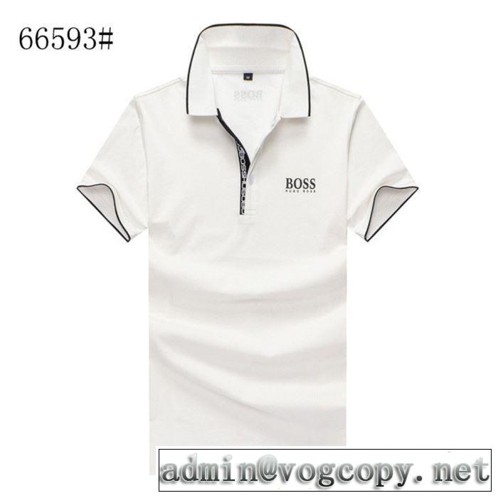 3色可選 2019春夏の大注目トレンド ヒューゴボス大人気オリジナル  HUGO BOSS Tシャツ/半袖