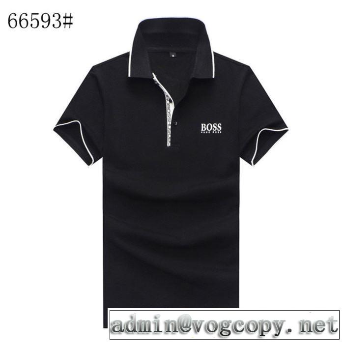 3色可選 2019春夏の大注目トレンド ヒューゴボス大人気オリジナル  HUGO BOSS Tシャツ/半袖