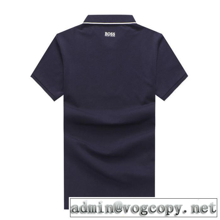 3色可選 2019春夏の大注目トレンド ヒューゴボス大人気オリジナル  HUGO BOSS Tシャツ/半袖