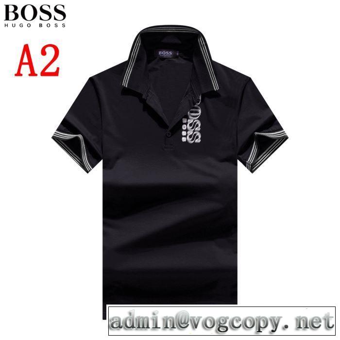 2019限定 男性に人気 多色可選 ヒューゴボス超あたたかい  HUGO BOSS Tシャツ/半袖 新作オシャレ