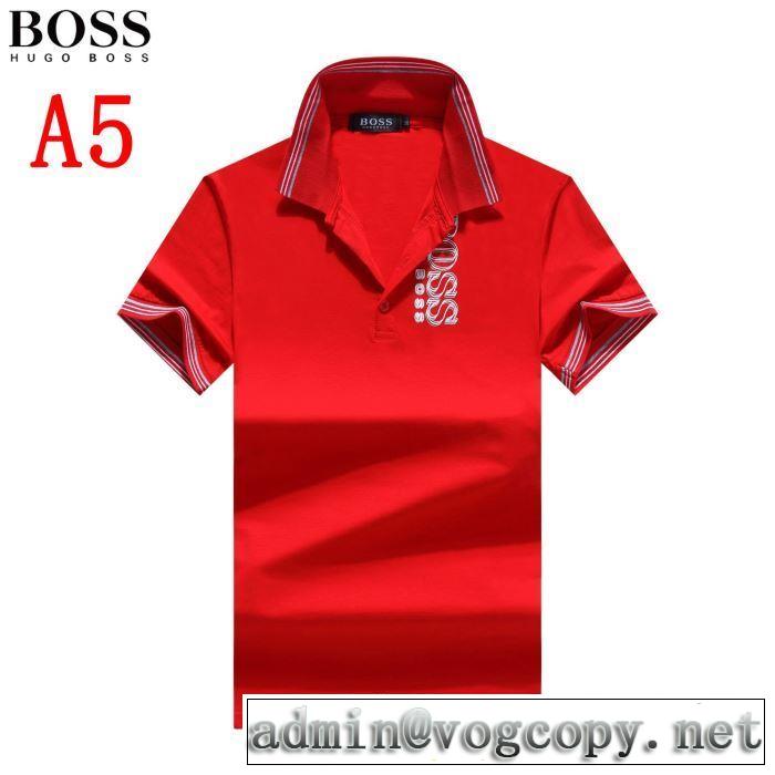 2019限定 男性に人気 多色可選 ヒューゴボス超あたたかい  HUGO BOSS Tシャツ/半袖 新作オシャレ