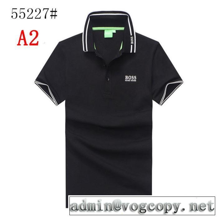 送料込み 希少品 Tシャツ/半袖 4色可選 ヒューゴボス2019春夏の大注目トレンド  HUGO BOSS