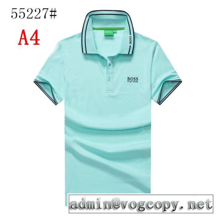 送料込み 希少品 Tシャツ/半袖 4色可選 ヒューゴボス2019春夏の大注目トレンド  HUGO BOSS