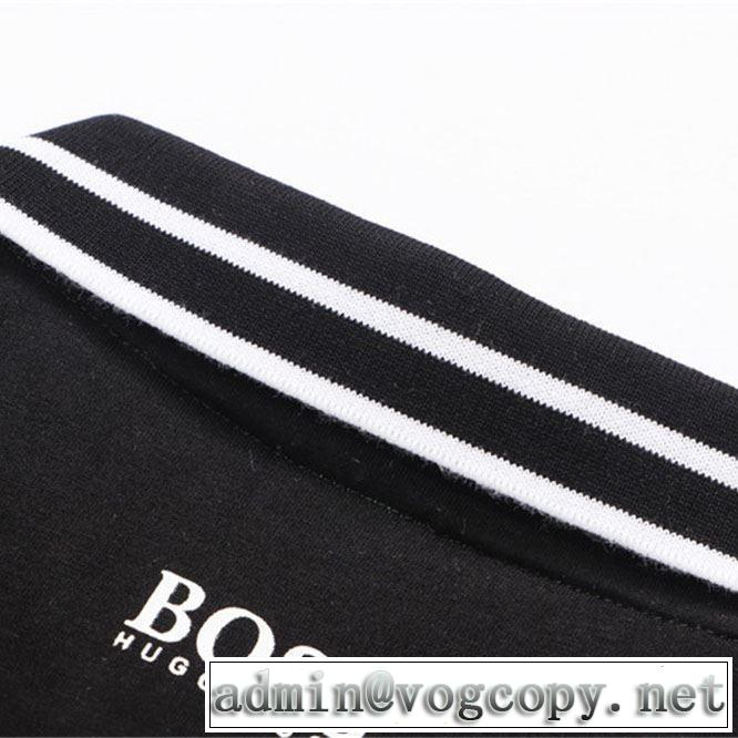 送料込み 希少品 Tシャツ/半袖 4色可選 ヒューゴボス2019春夏の大注目トレンド  HUGO BOSS