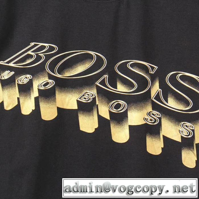 HUGO BOSS 4色可選2019春夏も引き続き人気セール Tシャツ/半袖 新作限定早い者勝ち ヒューゴボス