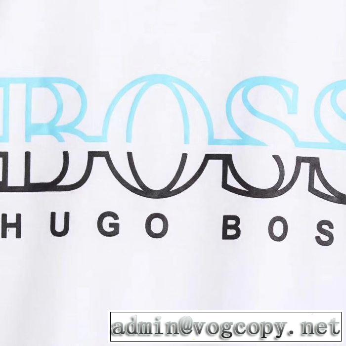 2019夏ファション新品 4色可選 ヒューゴボス HUGO BOSS大注目日本未入荷 Tシャツ/半袖