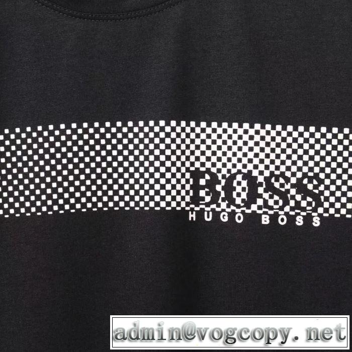 おすすめな大人のトレンド  HUGO BOSS Tシャツ/半袖 4色可選 ヒューゴボス 春夏の流行り2019新品