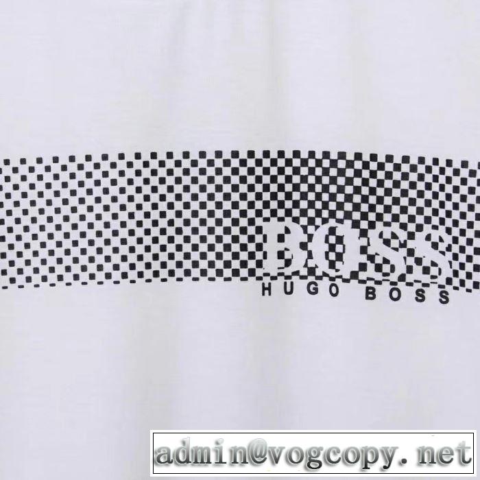 おすすめな大人のトレンド  HUGO BOSS Tシャツ/半袖 4色可選 ヒューゴボス 春夏の流行り2019新品