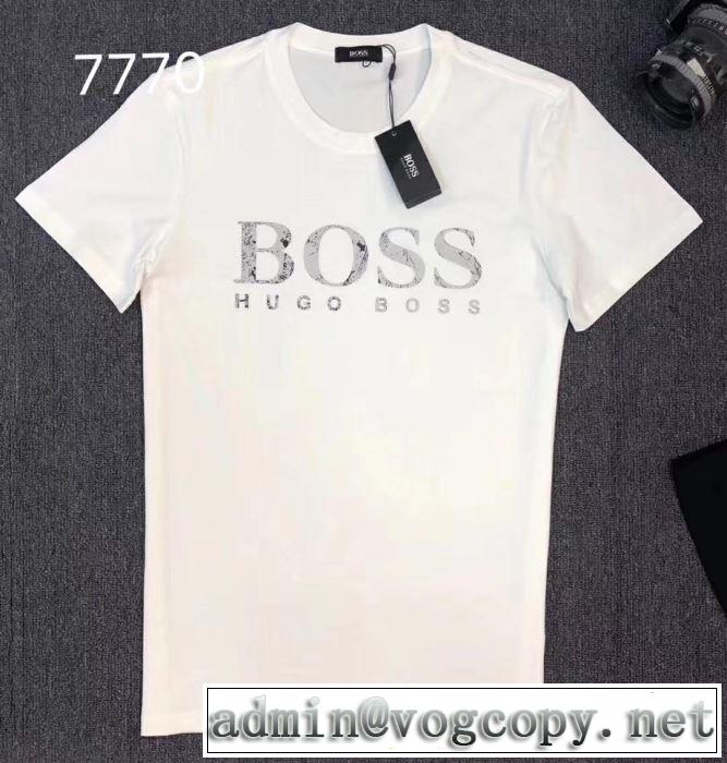 【2019春夏】最新コレクション Tシャツ/半袖 3色可選ヒューゴボス 春夏の流行り2019新品HUGO BOSS
