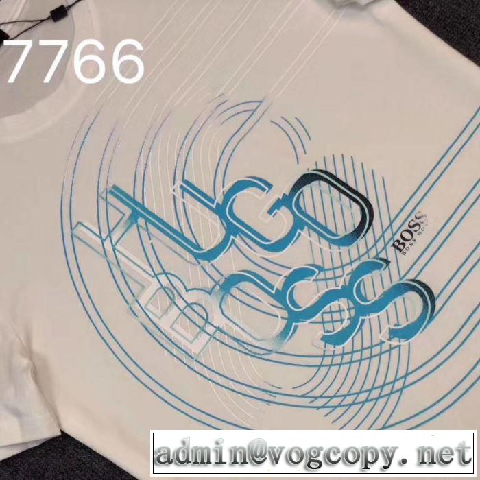 ギフト最適期間限定 ヒューゴボス 2色可選 2019限定 男性に人気 HUGO BOSS Tシャツ/半袖