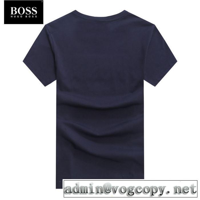 HUGO BOSS格安SALE 2019春夏の大注目トレンド  Tシャツ/半袖 4色可選 完売在庫確保 ヒューゴボス