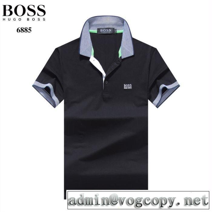2019夏色っぽさ ヒューゴボス HUGO BOSS  夏の王道　適度な上品さ 半袖Tシャツ 多色可選 おしゃれデザインも大人気