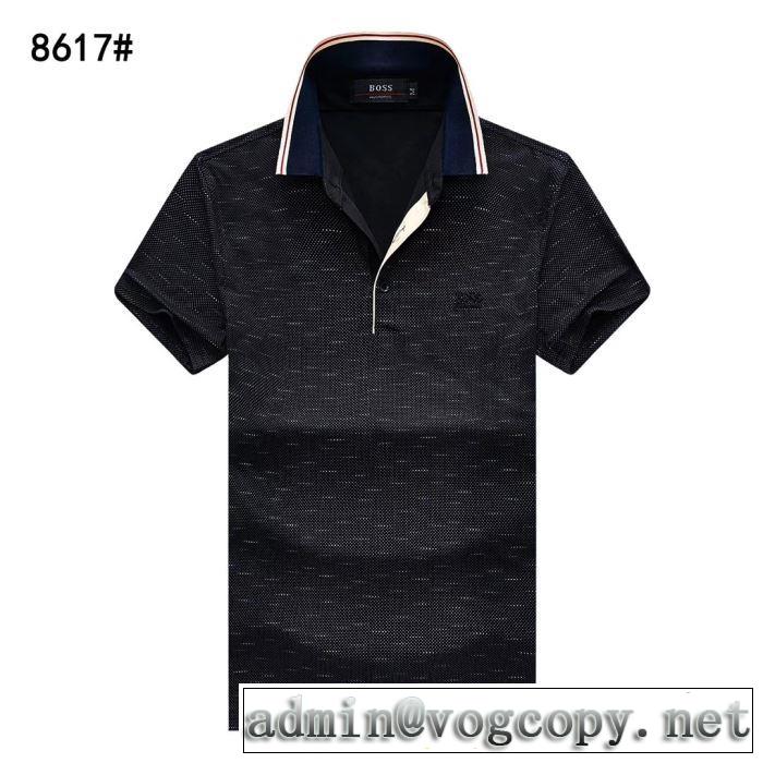 ヒューゴボス HUGO BOSS 夏らしい爽やかさ 半袖Tシャツ オシャレな印象に多色可選 2019春夏人気トレンドアイテム