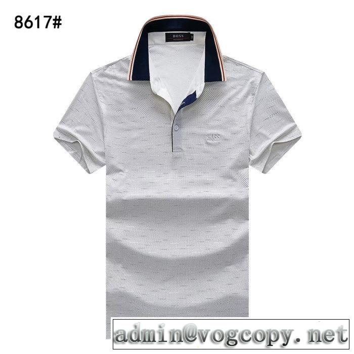 ヒューゴボス HUGO BOSS 夏らしい爽やかさ 半袖Tシャツ オシャレな印象に多色可選 2019春夏人気トレンドアイテム