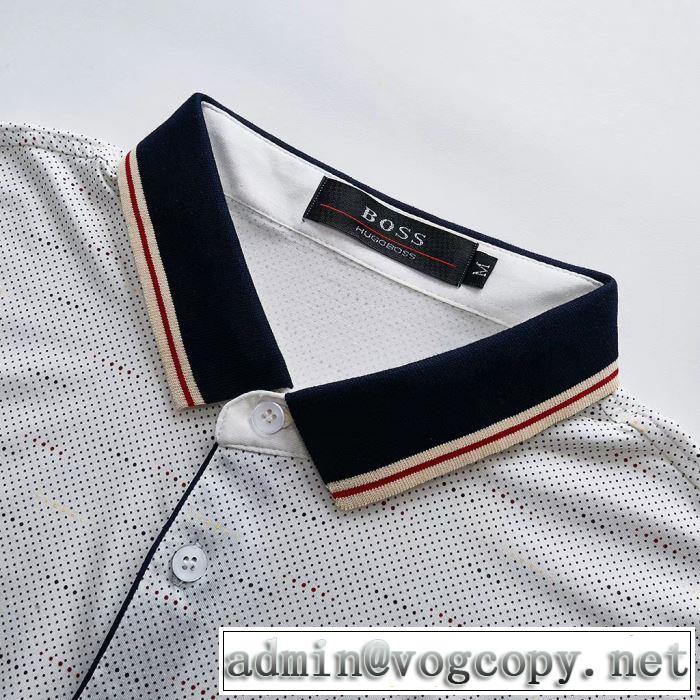 ヒューゴボス HUGO BOSS 夏らしい爽やかさ 半袖Tシャツ オシャレな印象に多色可選 2019春夏人気トレンドアイテム