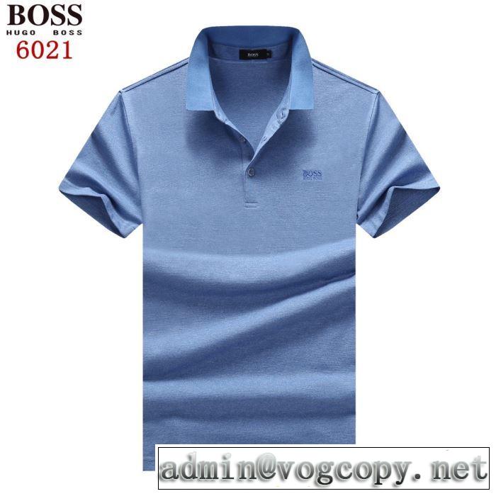 3色可選 クールな印象を引き立て ヒューゴボス HUGO BOSS この夏は注目新作半袖Tシャツ 2019年の夏のマスト