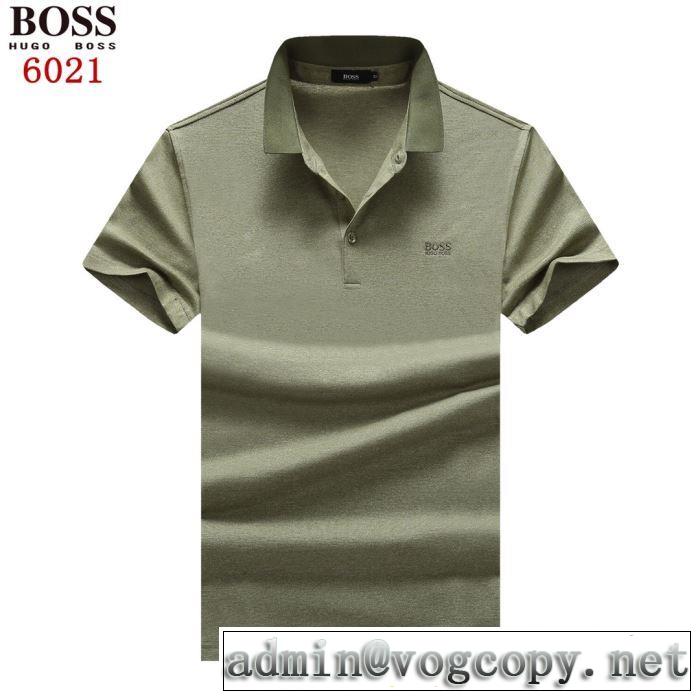 3色可選 クールな印象を引き立て ヒューゴボス HUGO BOSS この夏は注目新作半袖Tシャツ 2019年の夏のマスト