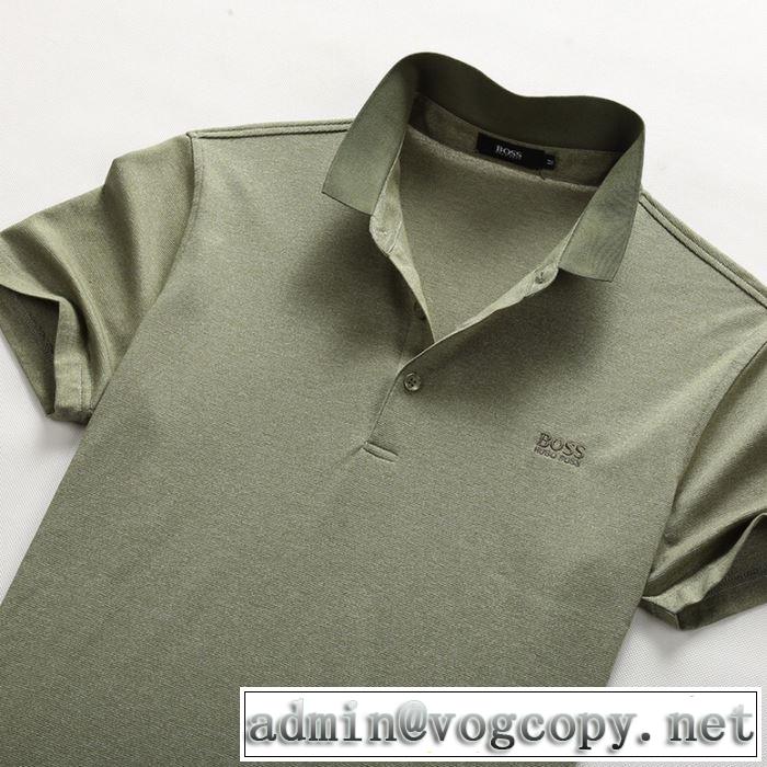 3色可選 クールな印象を引き立て ヒューゴボス HUGO BOSS この夏は注目新作半袖Tシャツ 2019年の夏のマスト