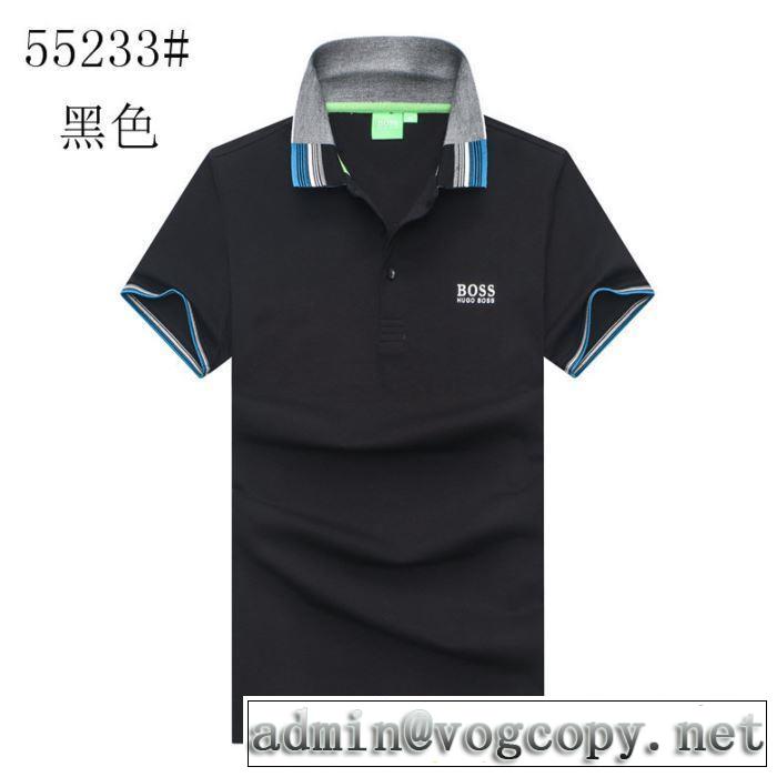 大人らしく仕上げ ヒューゴボス HUGO BOSS 2019年春夏シーズンの人気 半袖Tシャツ 多色可選 わやか夏スタイル新品 