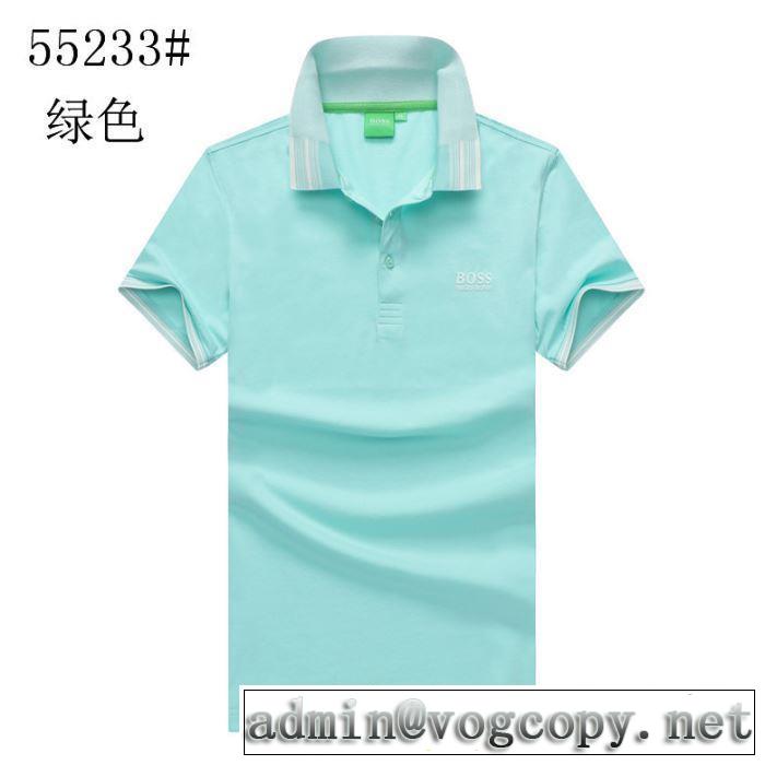 大人らしく仕上げ ヒューゴボス HUGO BOSS 2019年春夏シーズンの人気 半袖Tシャツ 多色可選 わやか夏スタイル新品