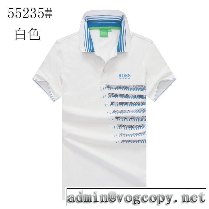 スタイルUPして着こなす 2色可選 ヒューゴボス おしゃれな大人の着こなし HUGO BOSS 半袖Tシャツ 2019年春夏のトレンドアイテム