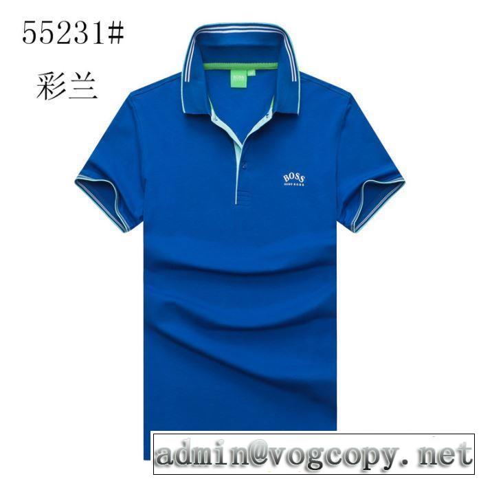 半袖Tシャツ ぜひ今年のトレンドをチェック ヒューゴボス 2019年春夏流行ファッションHUGO BOSS デザイン抜群のアイテム  3色可選
