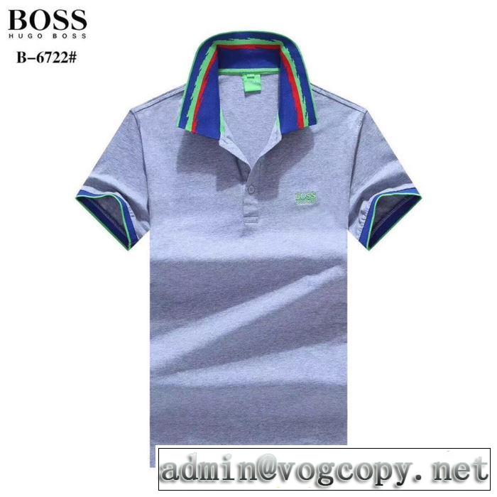 半袖Tシャツ  リラックス感のあるゆったり ヒューゴボス 2019夏ファション新品 HUGO BOSS  多色可選