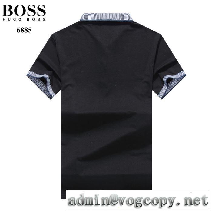 上品な涼やかさある印象に ヒューゴボス  多色可選 HUGO BOSS  2019春夏トレンドアイテム半袖Tシャツ 夏らしい品格が漂う