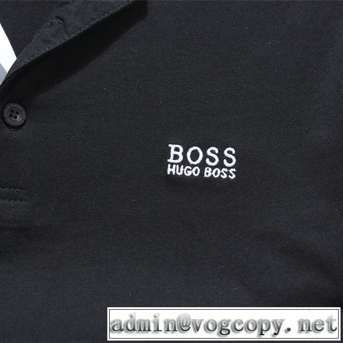 上品な涼やかさある印象に ヒューゴボス  多色可選 HUGO BOSS  2019春夏トレンドアイテム半袖Tシャツ 夏らしい品格が漂う