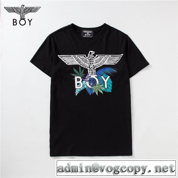 夏おすすめ人気ブランドアイテム ボーイロンドン2019年春夏シーズンの人気  BOY LONDON  Tシャツ/半袖  2色可選