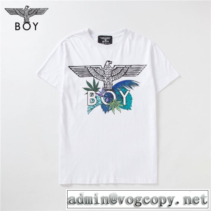 夏おすすめ人気ブランドアイテム ボーイロンドン2019年春夏シーズンの人気  BOY LONDON  Tシャツ/半袖  2色可選
