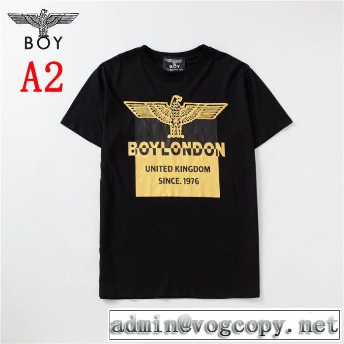 BOY LONDON  2019年春夏シーズンの人気 Tシャツ/半袖  2色可選 ボーイロンドン オシャレアイテム