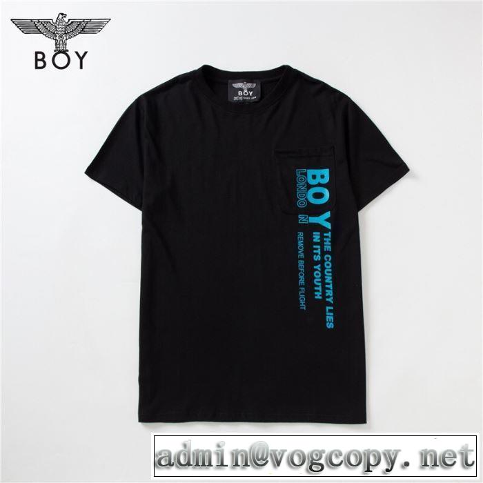 BOY LONDON  Tシャツ/半袖 リラックス感のあるゆったり ボーイロンドン2019年春夏シーズンの人気