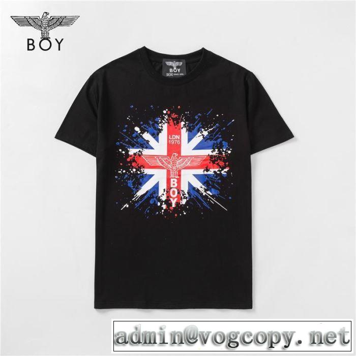 夏に良く似合うちょっと新品 2019SS ボーイロンドングッと大人っぽい印象に BOY LONDON  Tシャツ/半袖
