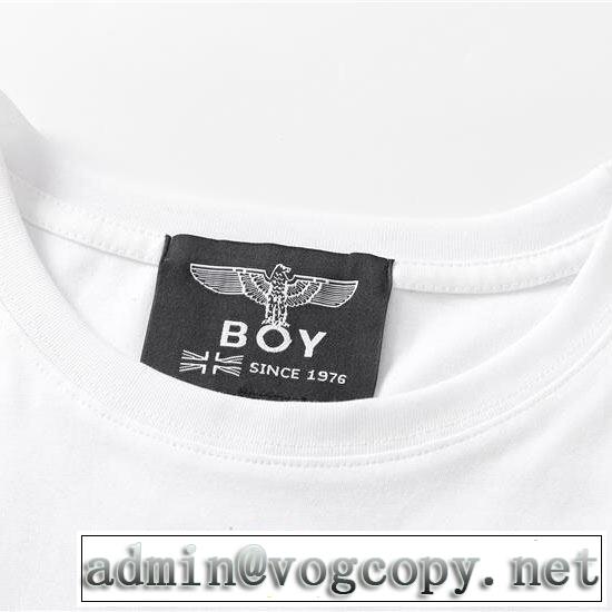 特に夏は人気アイテムBOY LONDON  2019年春夏シーズンの人気Tシャツ/半袖  2色可選 ボーイロンドン
