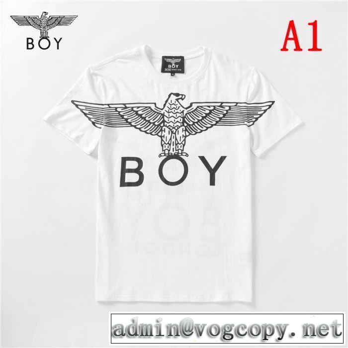 3色可選 カジュアルファッションを楽しもう ボーイロンドン BOY LONDON  Tシャツ/半袖 2019年最新ファッション