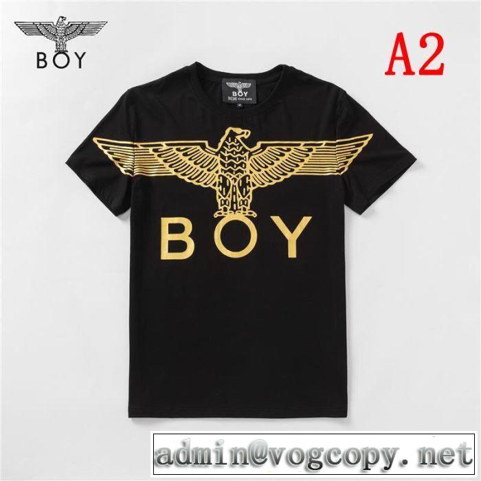 3色可選 カジュアルファッションを楽しもう ボーイロンドン BOY LONDON  Tシャツ/半袖 2019年最新ファッション