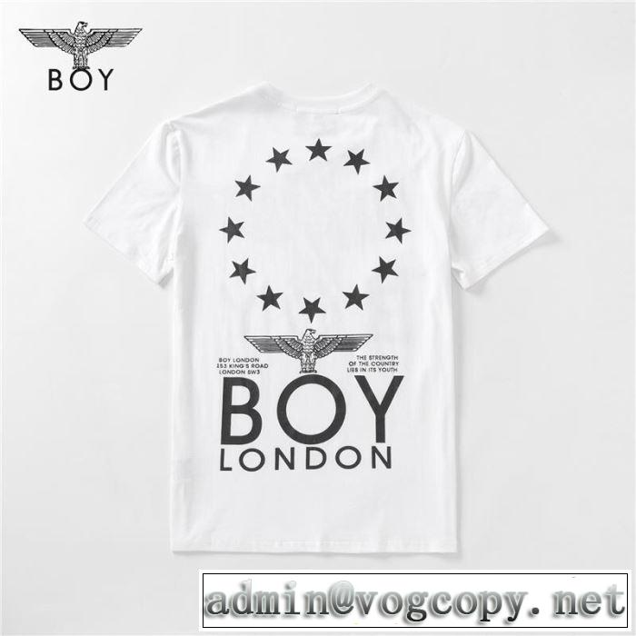 3色可選 カジュアルファッションを楽しもう ボーイロンドン BOY LONDON  Tシャツ/半袖 2019年最新ファッション