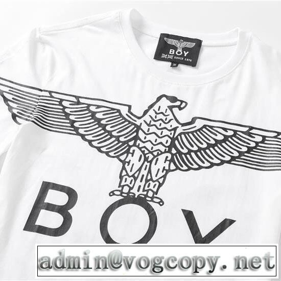 3色可選 カジュアルファッションを楽しもう ボーイロンドン BOY LONDON  Tシャツ/半袖 2019年最新ファッション