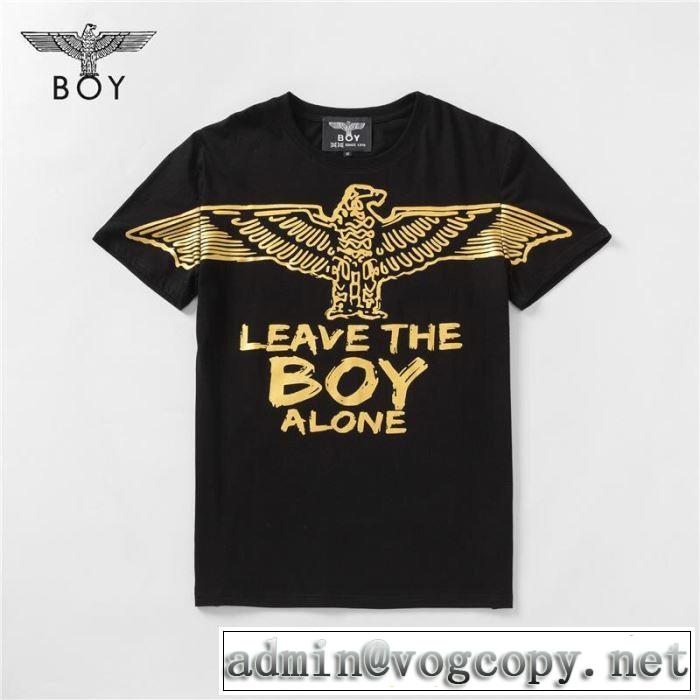 ボーイロンドンおしゃれデザインも大人気 BOY LONDON  2色可選2019SSのトレンド商品 Tシャツ/半袖