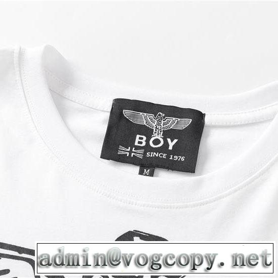ボーイロンドンおしゃれデザインも大人気 BOY LONDON  2色可選2019SSのトレンド商品 Tシャツ/半袖