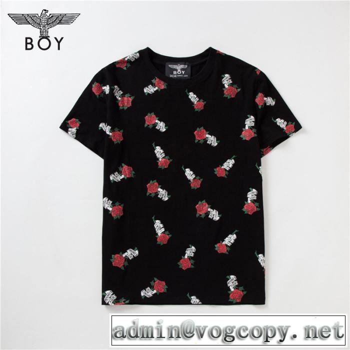 大人っぽいファション感 ボーイロンドン2019春夏トレンドアイテム BOY LONDON  Tシャツ/半袖