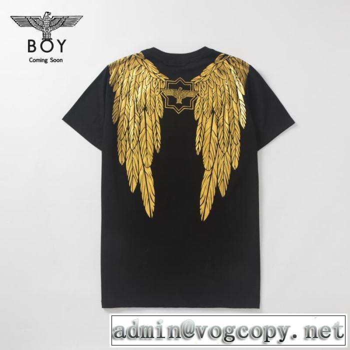 今季は特に注目ファション Tシャツ/半袖  2色可選 夏トレンドアイテム ボーイロンドン BOY LONDON