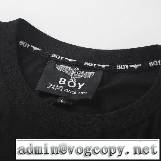 今季は特に注目ファション Tシャツ/半袖  2色可選 夏トレンドアイテム ボーイロンドン BOY LONDON