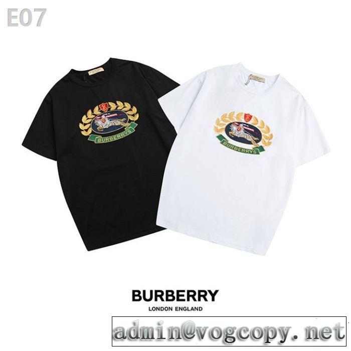  2019即旬な装いに バーバリー BURBERRY 今シーズン人気のアイテム 2色可選 Tシャツ/ティーシャツ