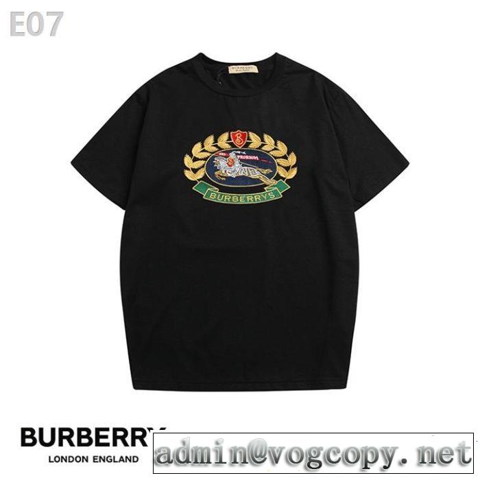 2019即旬な装いに バーバリー BURBERRY 今シーズン人気のアイテム 2色可選 Tシャツ/ティーシャツ