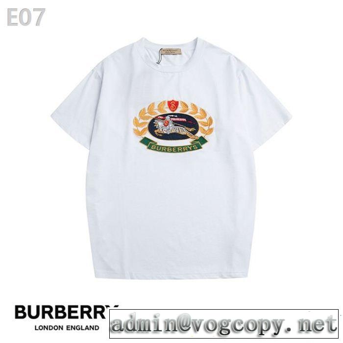 2019即旬な装いに バーバリー BURBERRY 今シーズン人気のアイテム 2色可選 Tシャツ/ティーシャツ