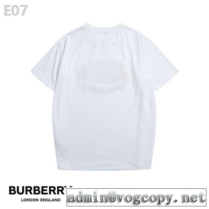 2019即旬な装いに バーバリー BURBERRY 今シーズン人気のアイテム 2色可選 Tシャツ/ティーシャツ